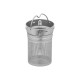 Glass bottle with tea strainer REFLECTS-SLEDGE