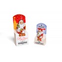 Czekoladowy Święty Mikołaj LIndt w opakowaniu reklamowym / Lindt Chocolate Santa Claus