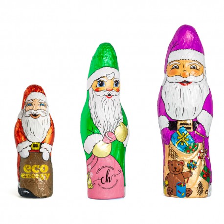 Personalizowany Czekoladowy Mikołaj / Personalized Chocolate Santa Claus