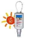 Spray przeciwsłoneczny przeźr.. SPF 30, 50 ml Bumper (biały), Etykieta