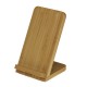 Stojak z ładowarką indukcyjną EasyCharge Bamboo Desk