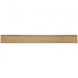 Drewniana linijka 30 cm