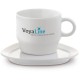 Cup triangle saucer Satellite 180ml