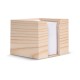 Drewniane pudełko, z recyklingu, 10x10x8.5cm