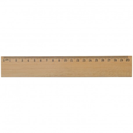 Drewniana linijka 20cm