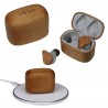 Słuchawki bezprzewodowe InEar Headset Wood