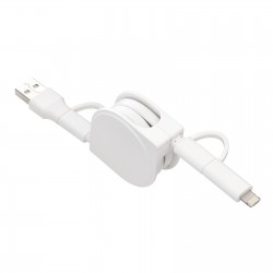 Kabel 6-in-1 Charging Cable REEVES-SNAKE II white