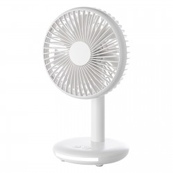 Wiatraczek Rechargeable Fan with Light REEVES-DESKSTREAM white