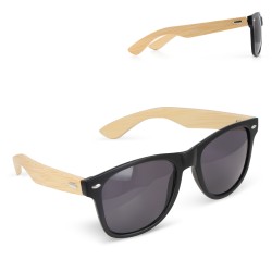 Okulary przeciwsłoneczne Justin RPC zonnebril met bamboe UV400